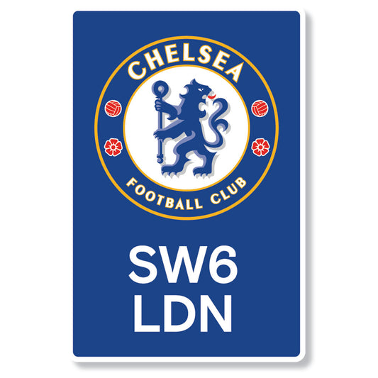 Chelsea FC Portrait LED Crest Sign