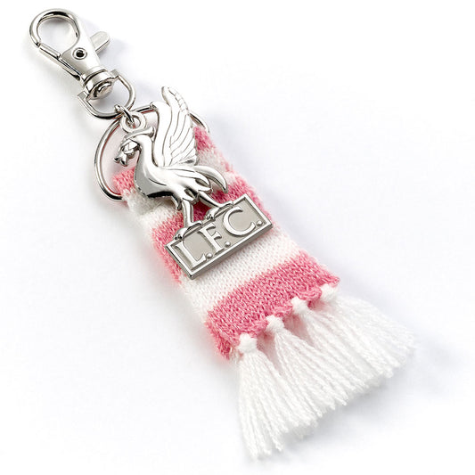 Liverpool FC Pink Bar Scarf Bag Charm