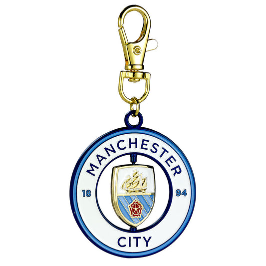 Manchester City FC Spinning Bag Charm