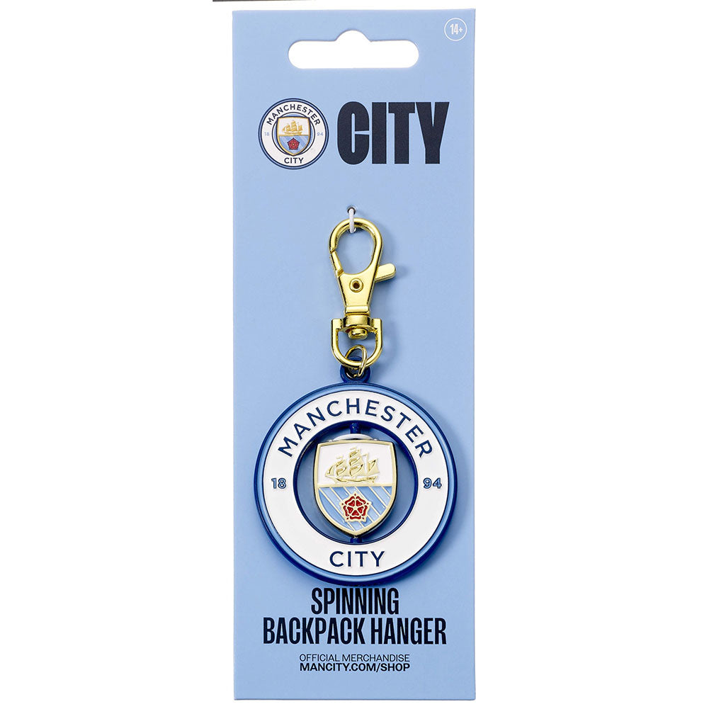 Manchester City FC Spinning Bag Charm