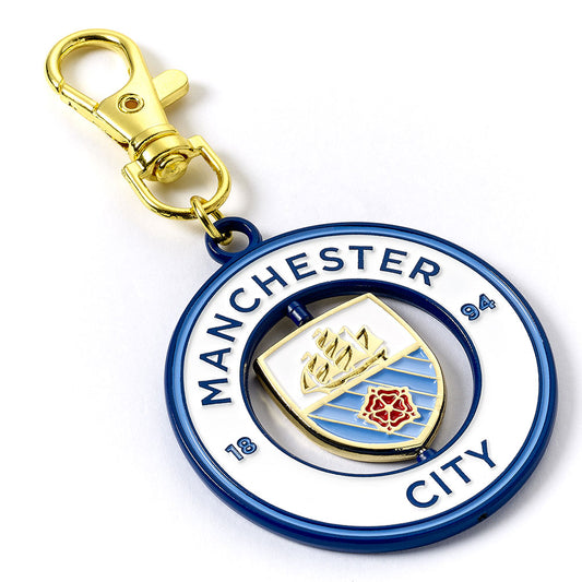 Manchester City FC Spinning Bag Charm