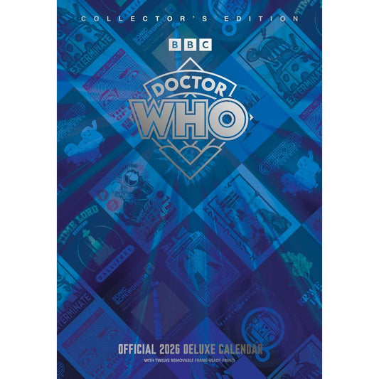 Doctor Who Classic Edition Deluxe Calendar 2026