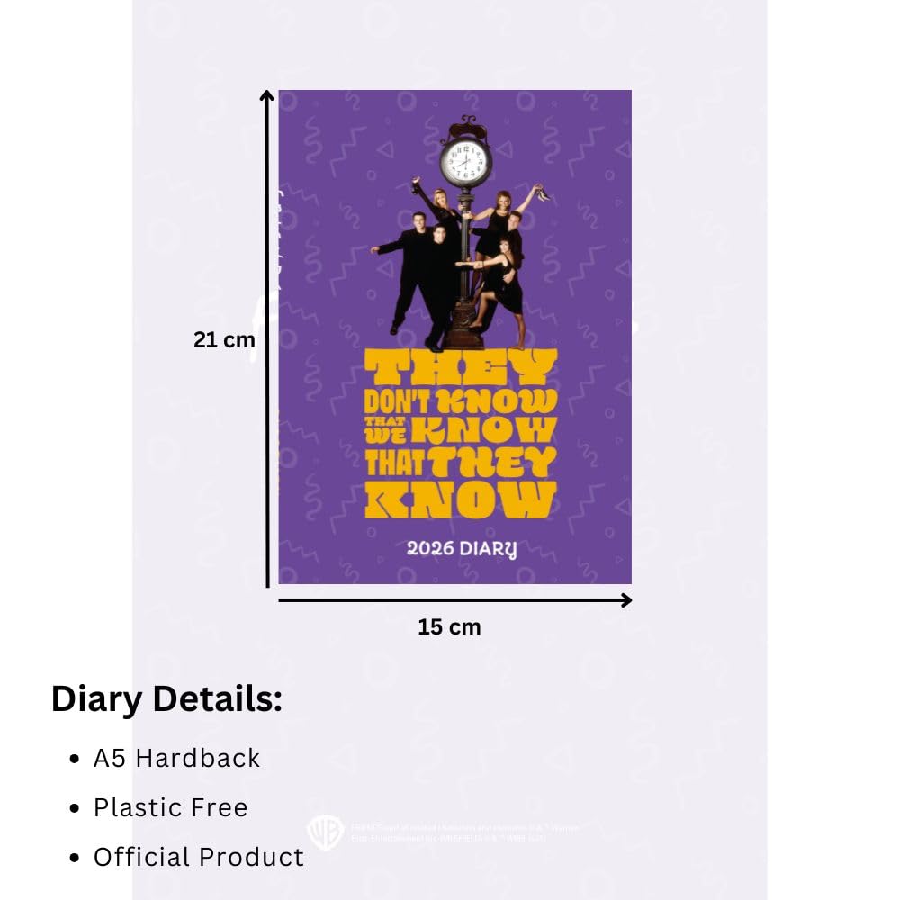 Friends A5 Diary 2026
