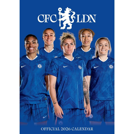 Chelsea WFC A3 Calendar 2026