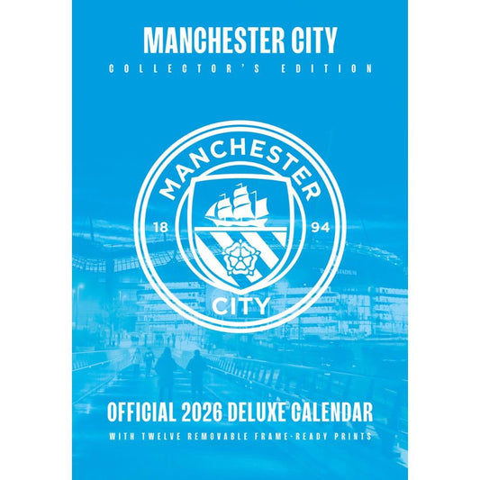 Manchester City FC Deluxe Calendar 2026
