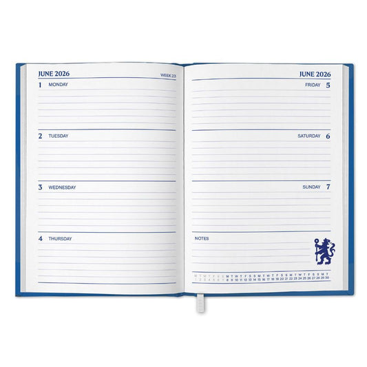 Chelsea FC A5 Diary 2026