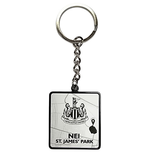 Newcastle United FC Route To St James' Park Keyring