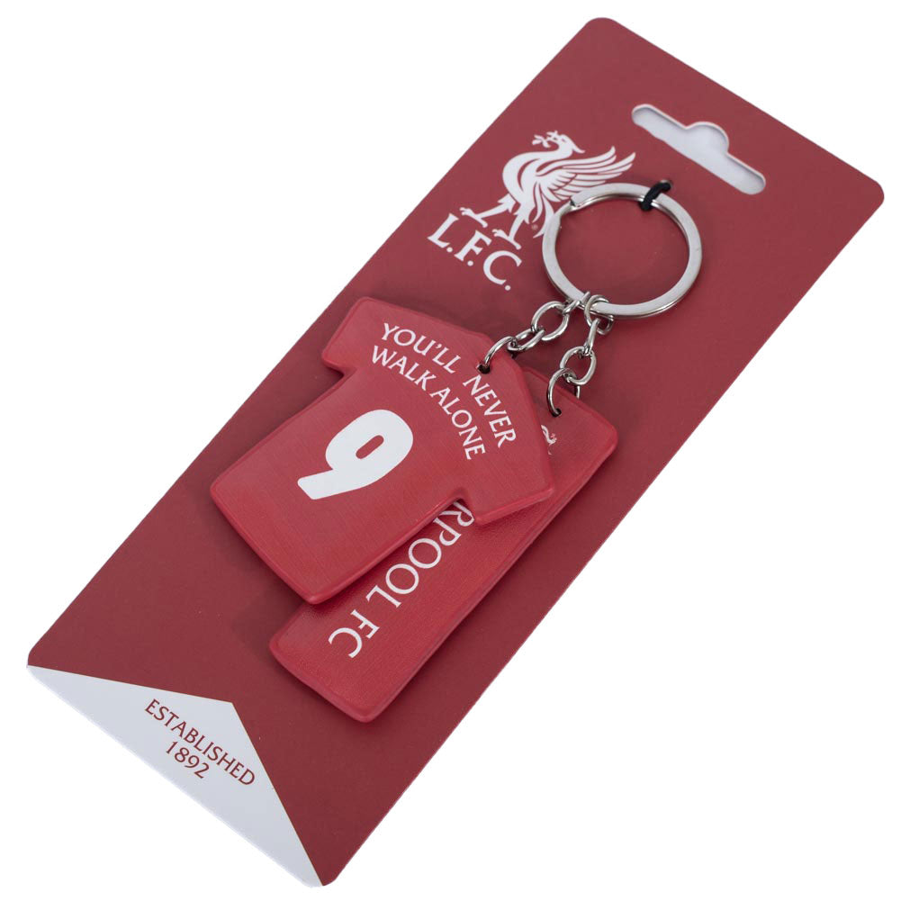 Liverpool FC Charm Keyring