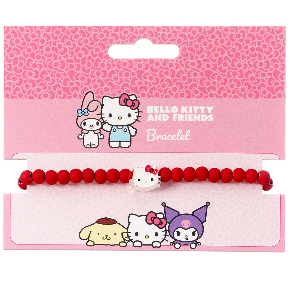 Hello Kitty Bead Bracelet