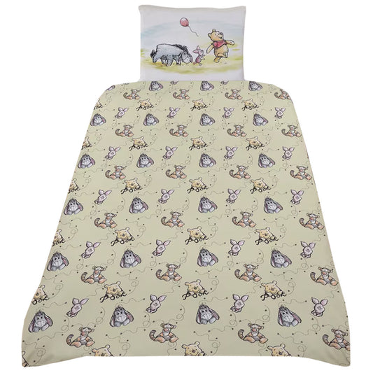 Winnie The Pooh Single Duvet Set