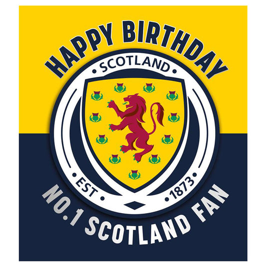 Scottish FA Birthday Card