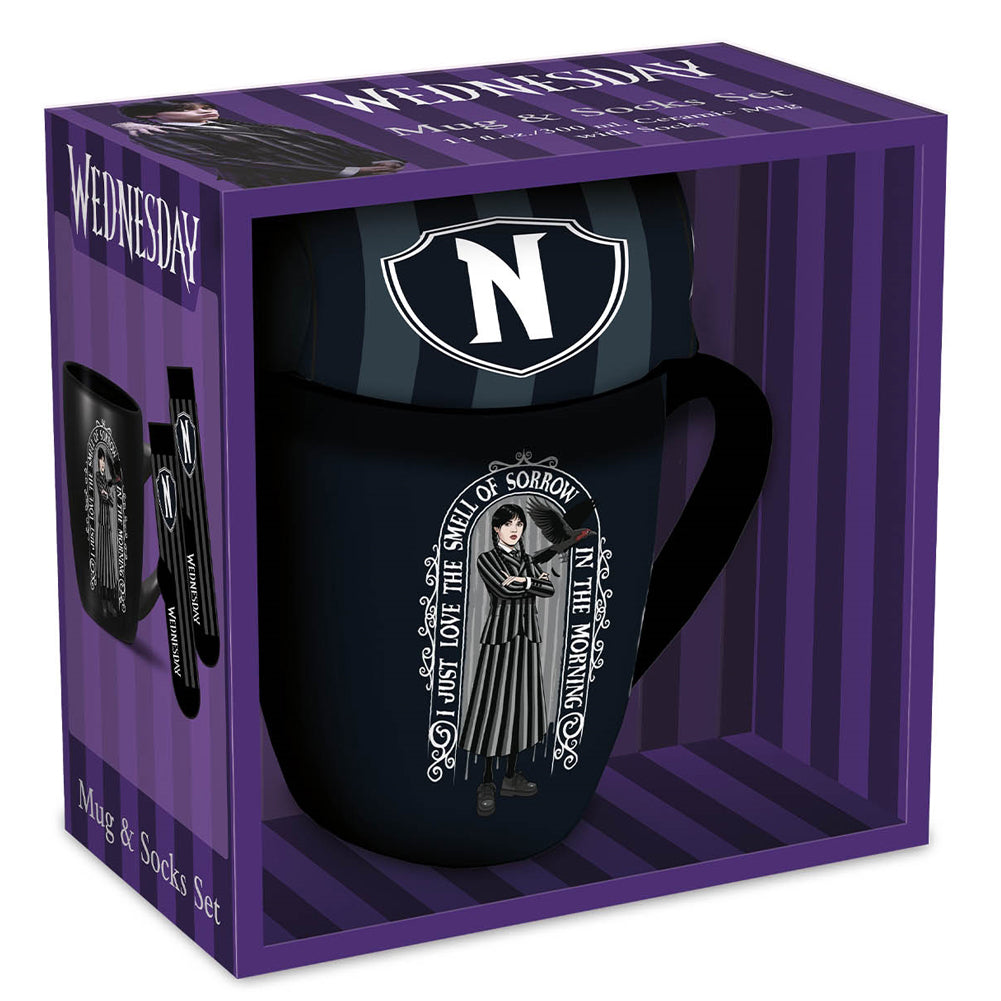 Wednesday Mug & Sock Set