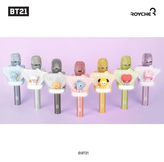 BTS BT21 ROYCHE Mini Bluetooth Microphone Speaker