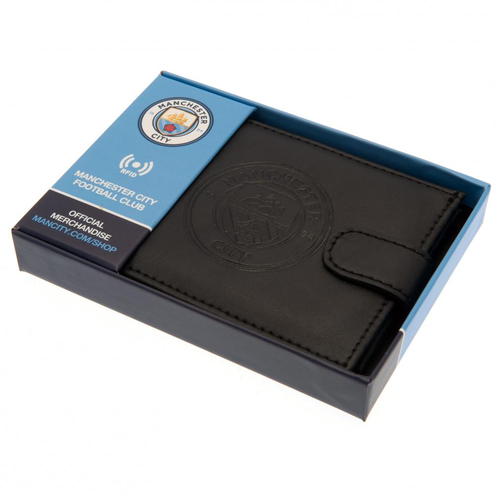 Manchester City FC rfid Anti Fraud Wallet