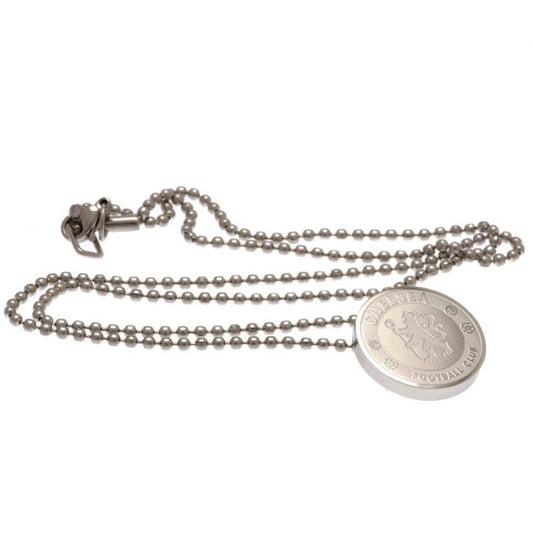 チェルシーFC ステンレススチールペンダント&チェーン