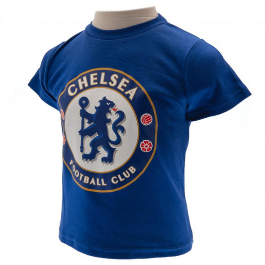 Chelsea FC T Shirt & Short Set 6/9 mths