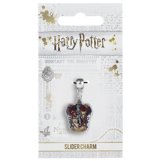Harry Potter Silver Plated Charm Gryffindor