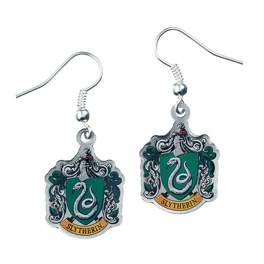 Harry Potter Silver Plated Earrings Slytherin