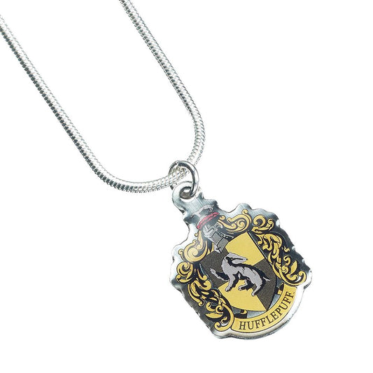 Harry Potter Silver Plated Necklace Hufflepuff