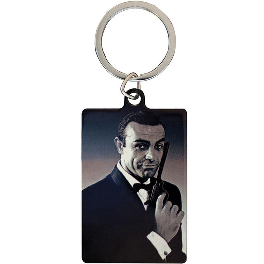 James Bond Metal Keyring