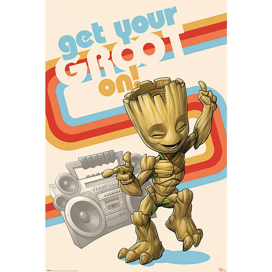 Guardians Of The Galaxy Poster Groot 124