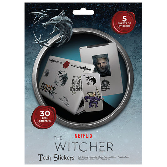 The Witcher Tech Stickers