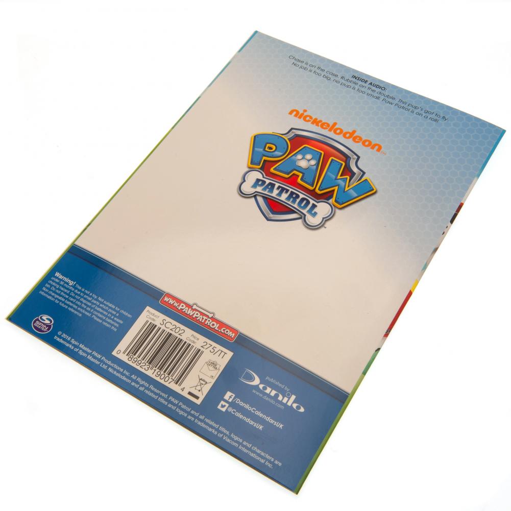 Paw Patrol 生日声卡
