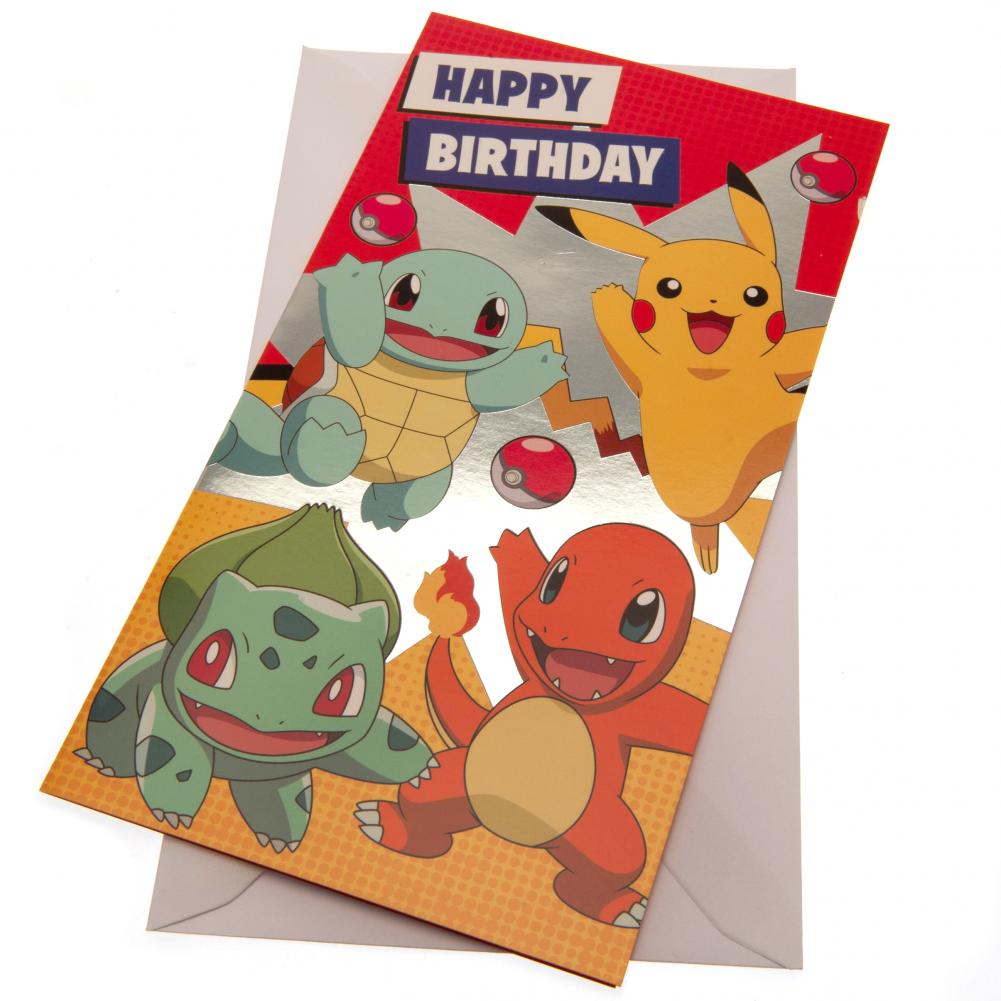 Pokemon Birthday Card Pokemon Birthday Card