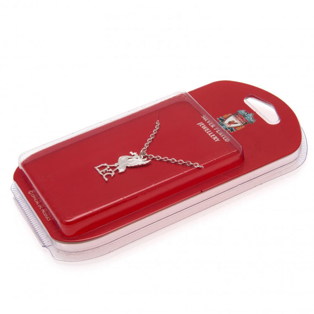 Liverpool FC Silver Plated Pendant & Chain LB