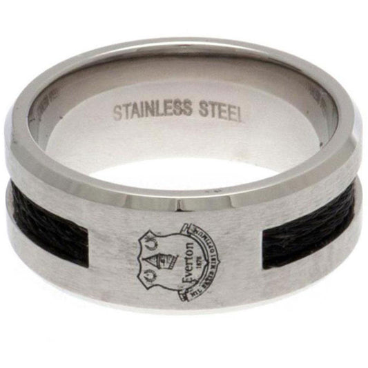 エバートン FC ブラック インレイ リング スモール