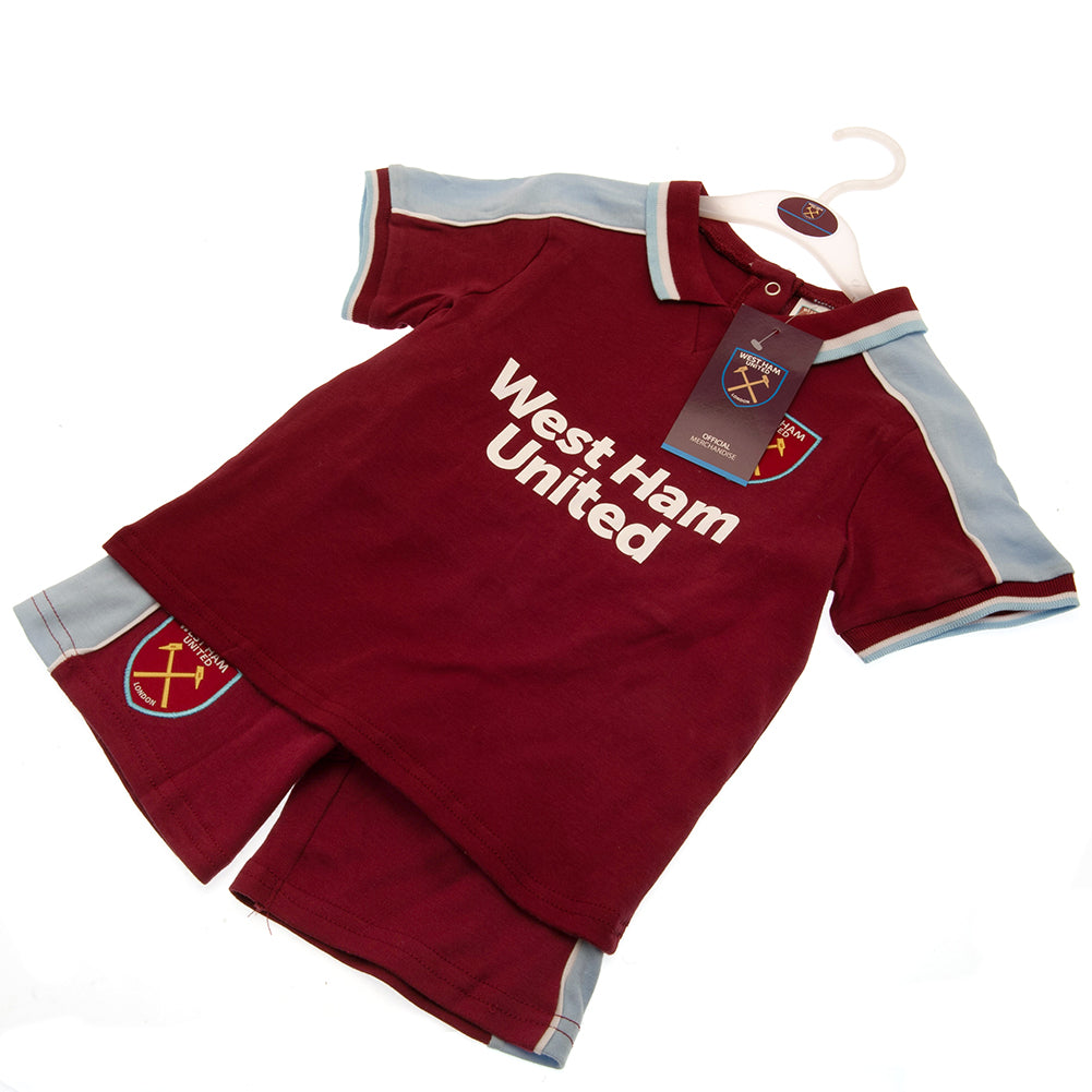West Ham United FC Shirt & Short Set 3-6 Mths CS