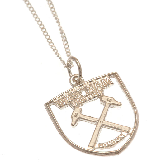 ウェストハム ユナイテッド FC スターリングシルバーペンダント&チェーン CR
