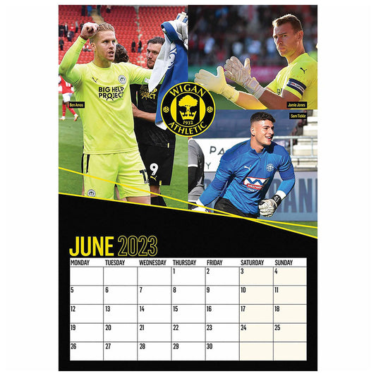 Wigan Athletic FC A3 Calendar 2023