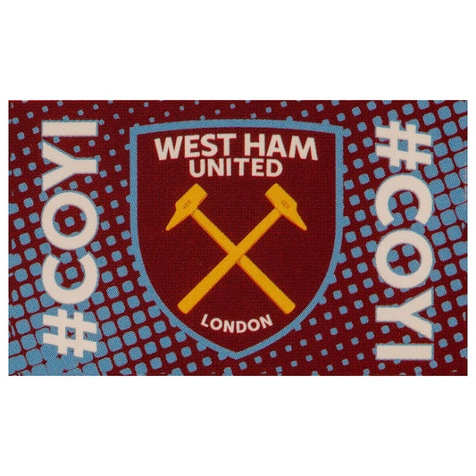 ウェストハムユナイテッドFC旗COYI