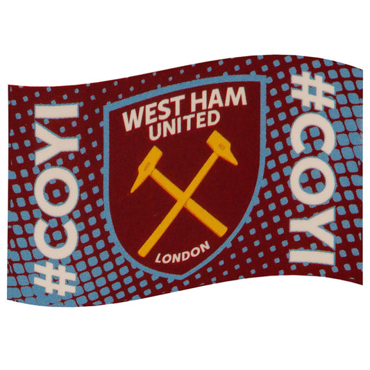 ウェストハムユナイテッドFC旗COYI
