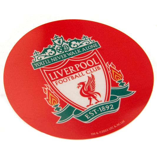 Liverpool FC Single Car Sticker CR