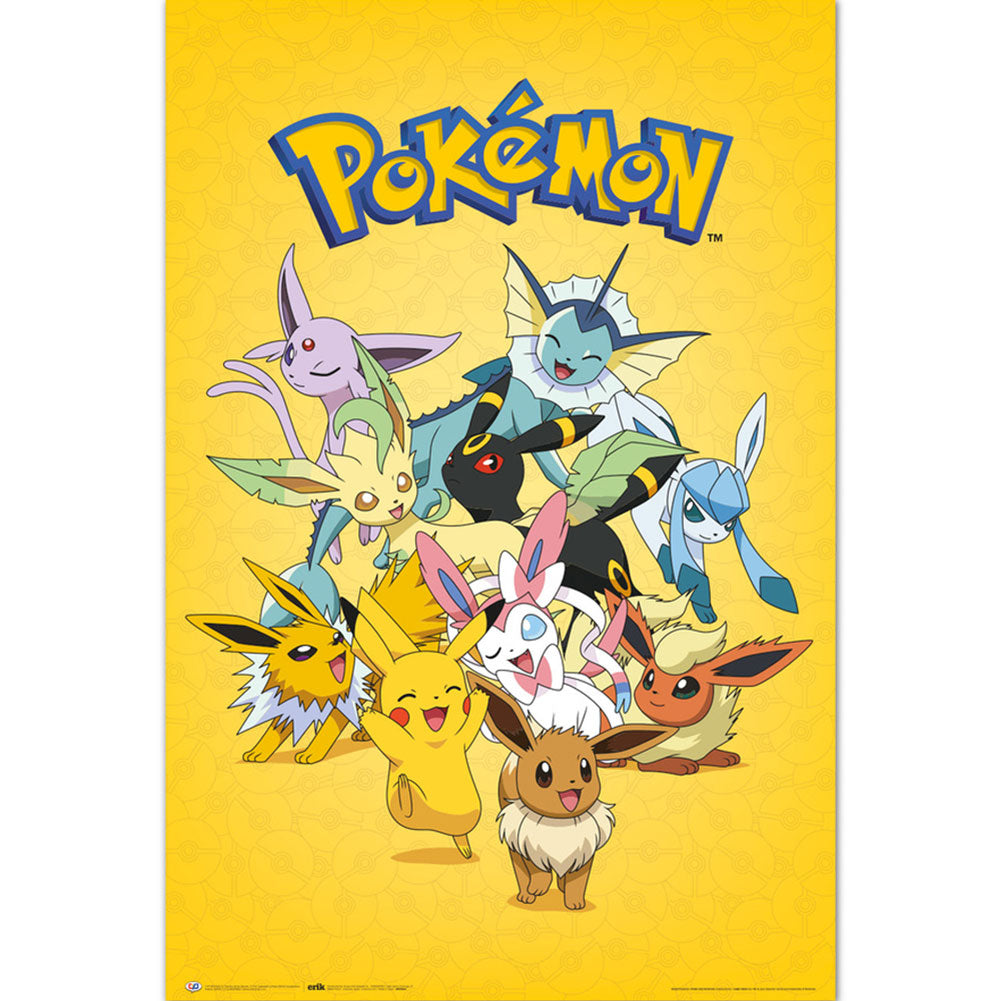 Pokémon - Sinnoh Pokémon Maxi - Poster