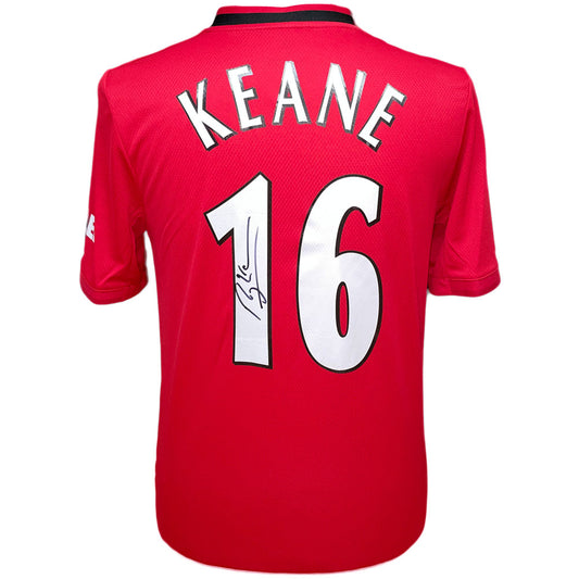 Manchester United FC Keane Signed Shirt