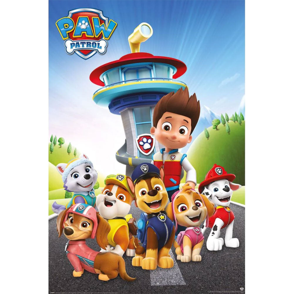 Paw Patrol 海报准备行动 100