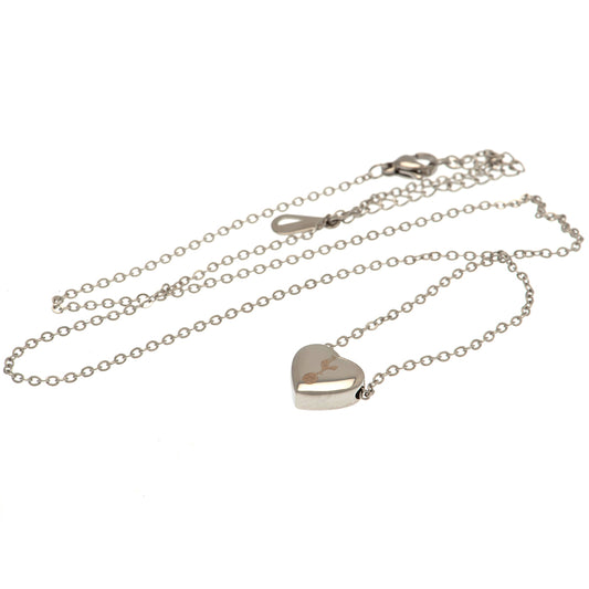 トッテナム・ホットスパーFC ステンレススチール ハートネックレス