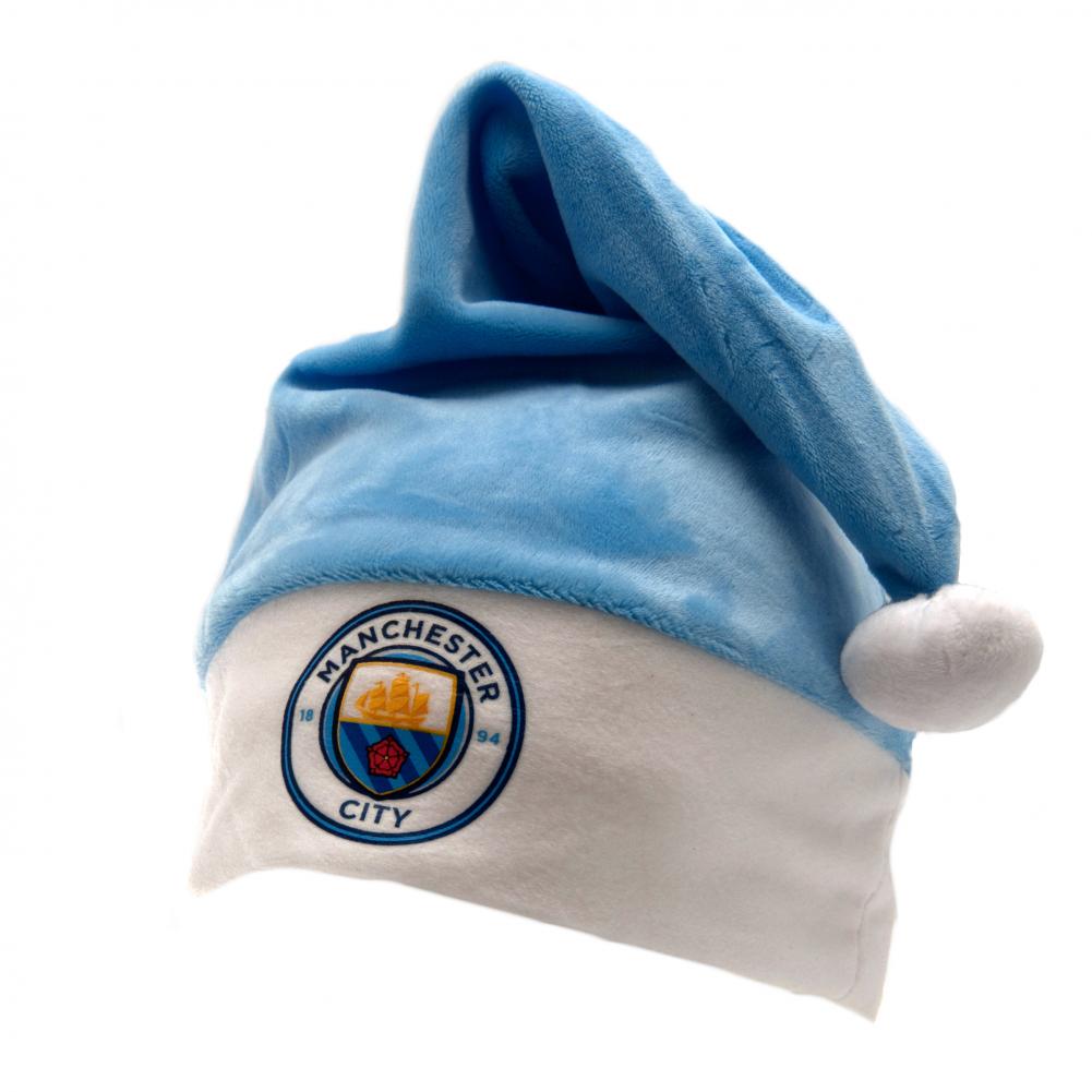 Manchester City FC Santa Hat