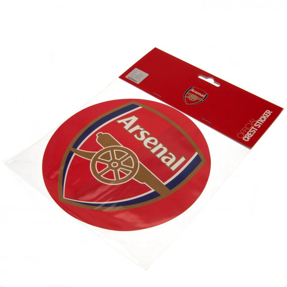 Arsenal Fc Ribbon Arsenal FC Big Crest Circular Sticker