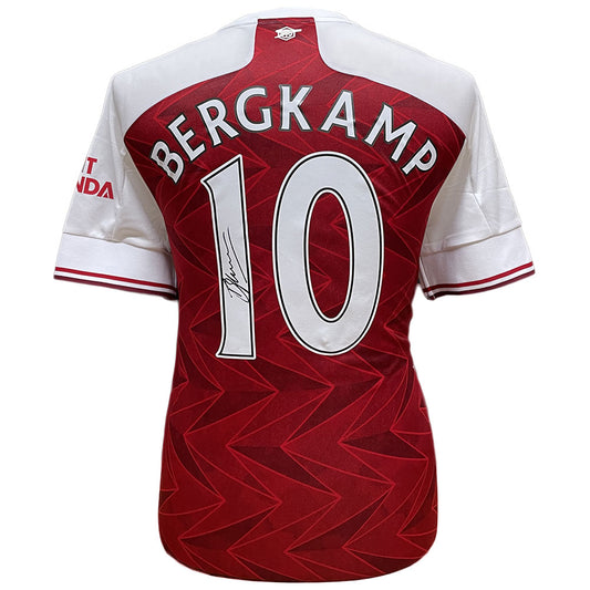 Arsenal FC Bergkamp Signed Shirt