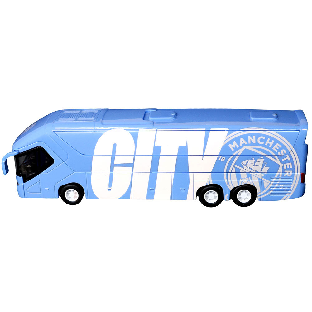 Manchester City FC Diecast Team Bus