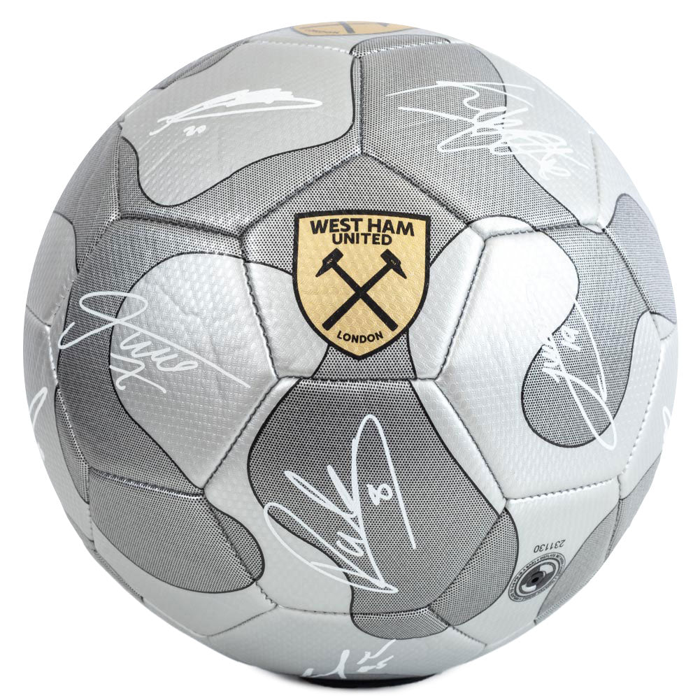 West Ham United FC Camo Sig Football