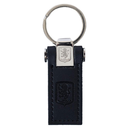 Aston Villa FC Leather Key Fob