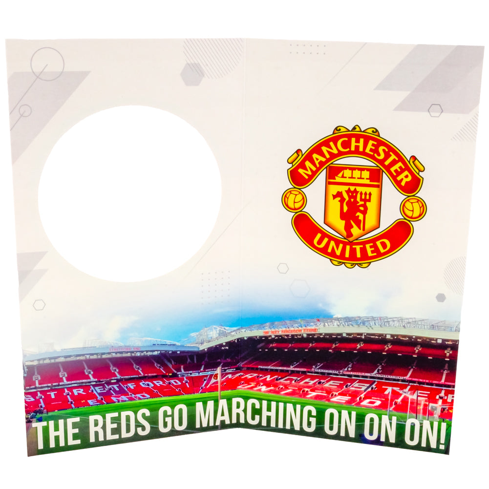 Manchester United FC Glory Glory Birthday Card