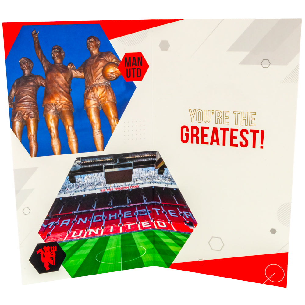 Manchester United FC Dad Birthday Card