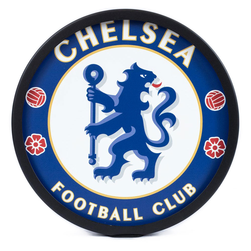 CHELSEA チェルシー ロゴマーク オリジナル カフェエプロン 当選品 レア Chelsea FC Metal LED Logo Sign