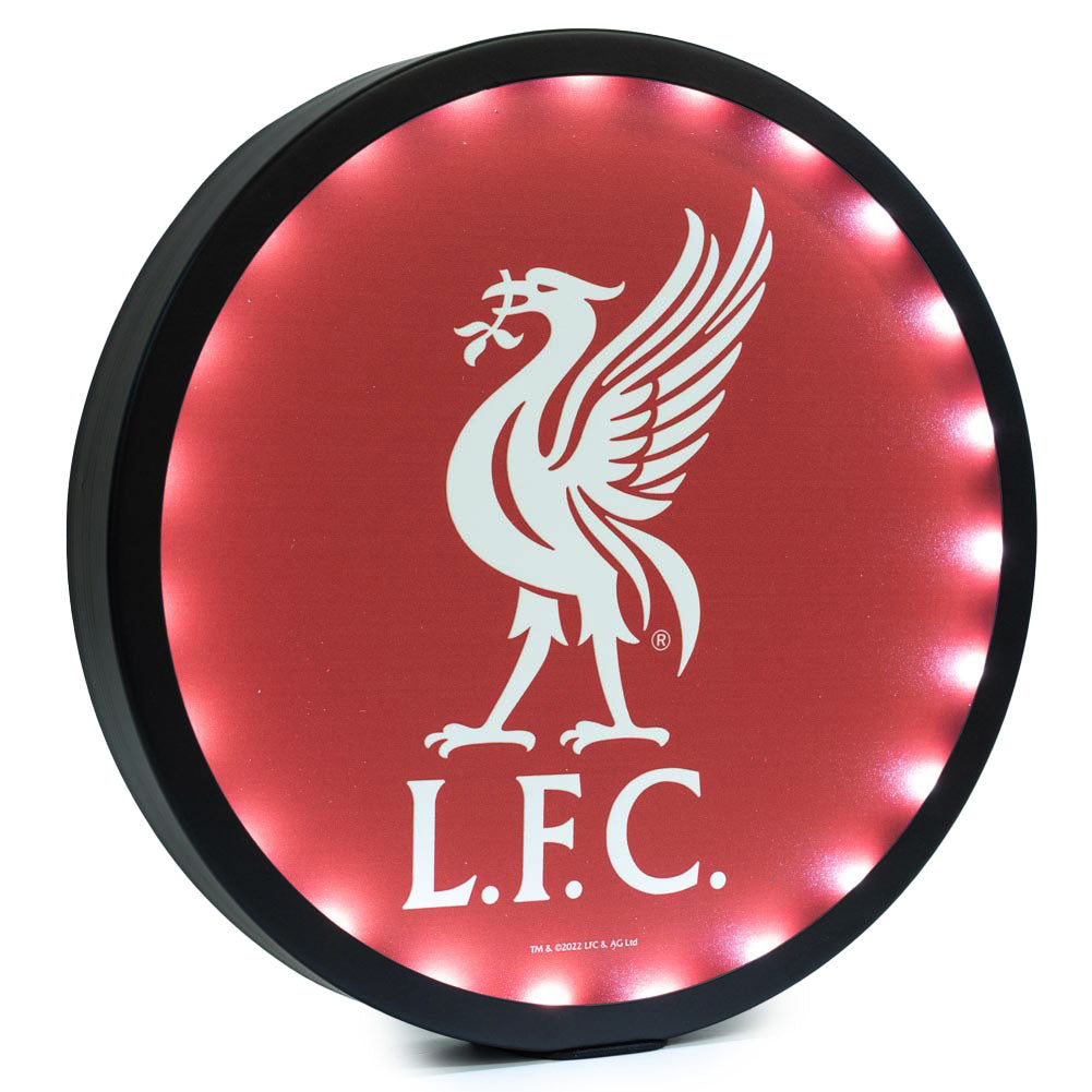 Liverpool FC Metal LED Logo Sign